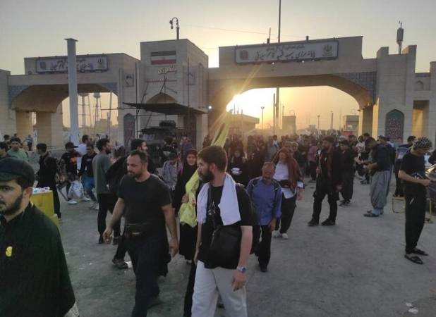 تردد بیش از ۷.۸ میلیون نفر از مرز مهران تا پایان بهمن‌ ماه