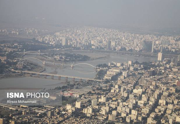 تنفس هوای «ناسالم» در ۷ شهر خوزستان