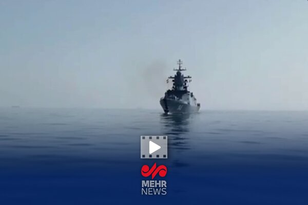 تصاویری از رزمایش مرکب دریایی ایران و روسیه