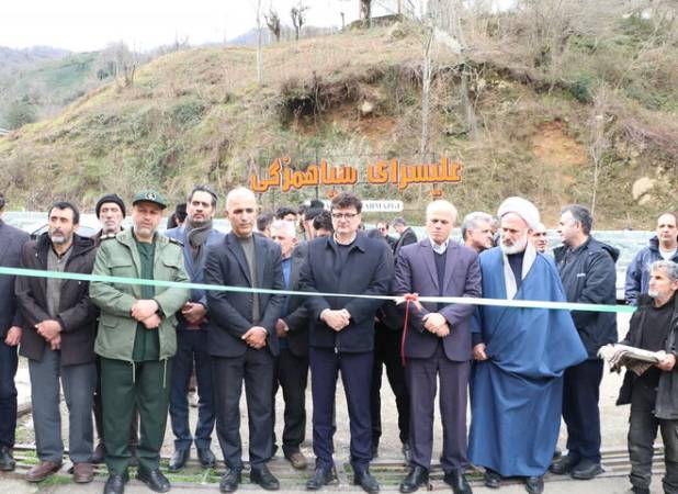 ۴ طرح عمرانی و خدماتی در بخش احمدسرگوراب شفت به بهره‌برداری رسید