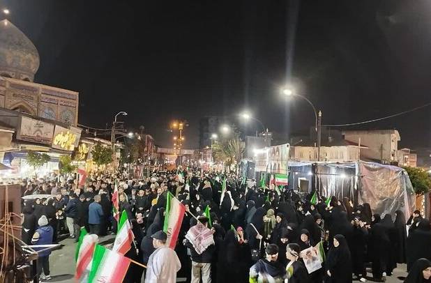 بیست و هشتمین قرار شبانه مردم آستانه اشرفیه