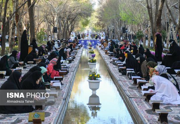 در سایه‌سار آیات، وقتی چهارباغ رودخانه‌ای از نور می‌شود