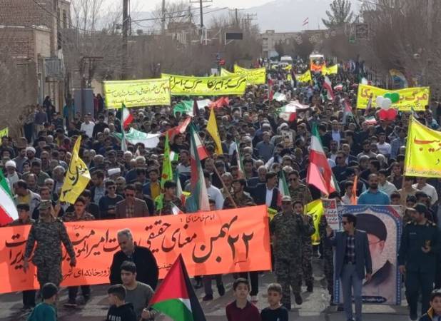 بهاباد در مسیر انقلاب؛ طوفان وحدت و بصیرت در یوم‌الله ۲۲ بهمن