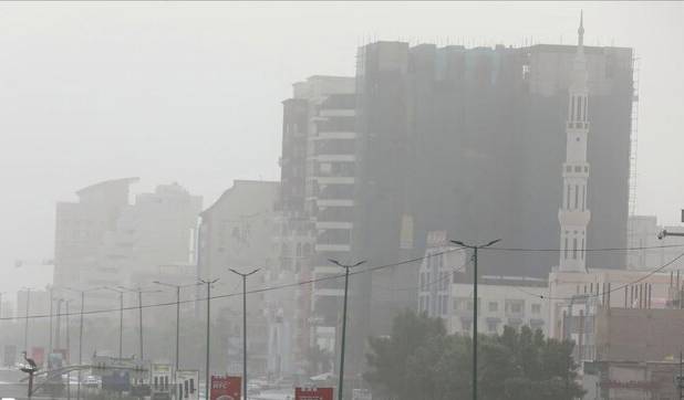 افزایش بادهای شمالی و گرد و غبار در برخی نقاط هرمزگان