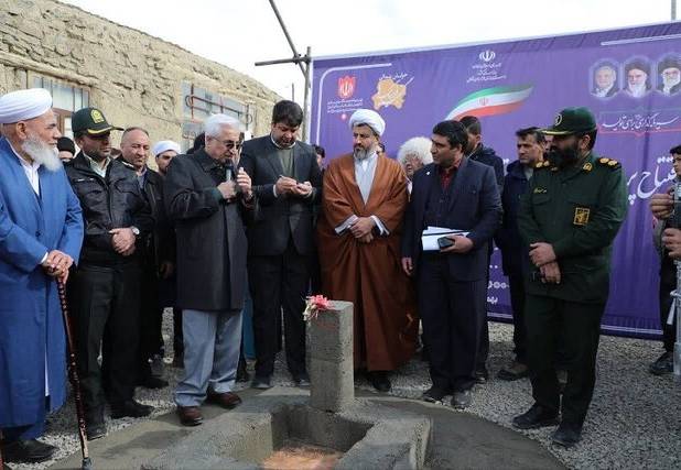 افتتاح پروژه آبرسانی به روستای امام‌دره در شهرستان راز و جرگلان