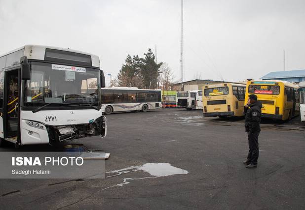استفاده ۱۰ درصدی از ظرفیت ناوگان اتوبوسرانی شهر سمنان
