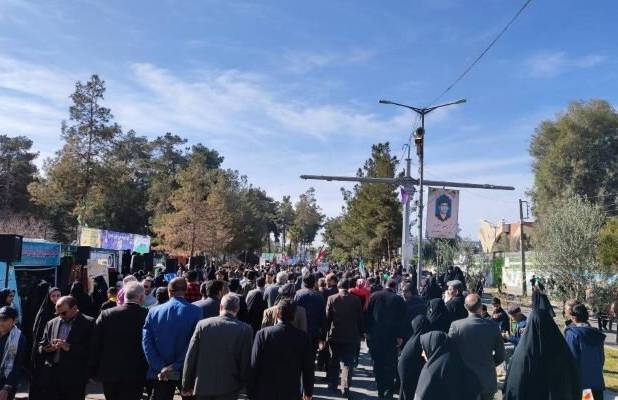 آغاز راهپیمایی جشن ۲۲ بهمن در زاهدان