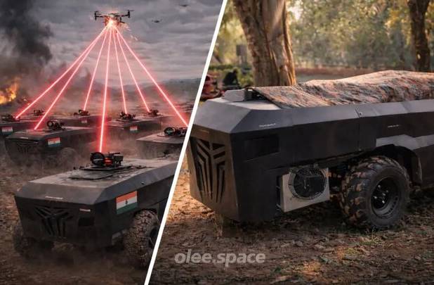 هند تک تیرانداز لیزری روباتیک ساخت