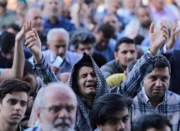 استغاثه به امام زمان(ع) در سوگ رهبر شهید
