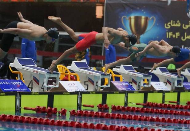 شکسته شدن یک رکورد ملی شنای ایران