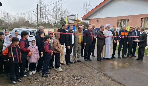 افتتاح ۴۴ پروژه عمرانی و خدماتی در بخش لشت‌نشا