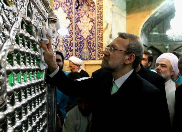 برگزاری آئین وداع باشهید دکتر علی لاریجانی در قم