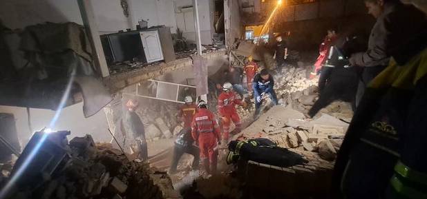 انفجار گاز در یک ساختمان مسکونی قم یک کشته و پنج مصدوم برجا گذاشت