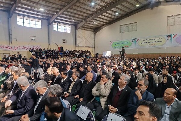 مراسم یادواره شهدای زمین فوتبال چوار