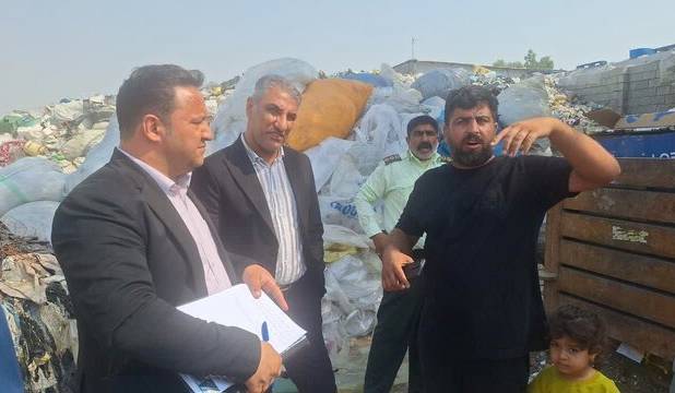 پلمب ۴ انبار ضایعاتی غیرمجاز در آبشورک بندرعباس