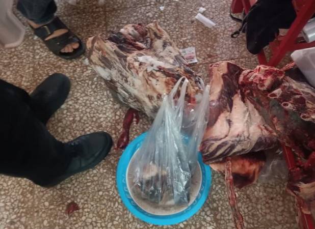 نظرعلیان: ۱۵۰ کیلوگرم گوشت غیرقابل مصرف در ایجرود کشف و ضبط شد
