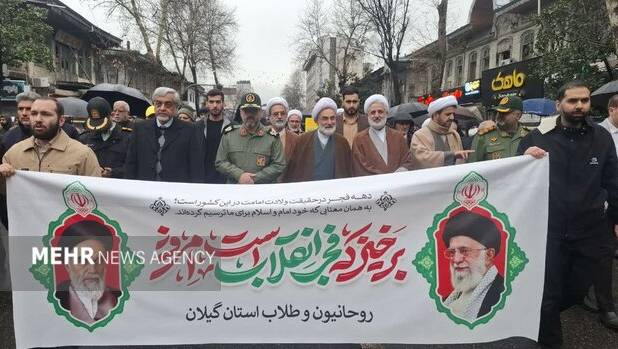 فرماندار رشت: حضور پرشور مردم در ۲۲ بهمن پیام اقتدار ایران است