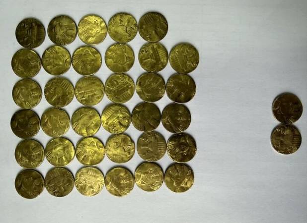 مطهری‌زاده:۳۲ سکه عتیقه در رازوجرگلان کشف شد