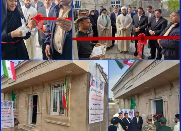 پروژه مسکن محرومان در روستای حصار به بهره‌برداری رسید