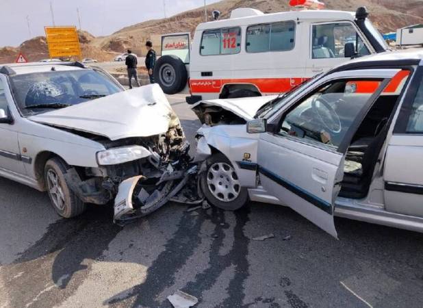 تصادف در سه راهی ایواوغلی ۳ مصدوم برجا گذاشت