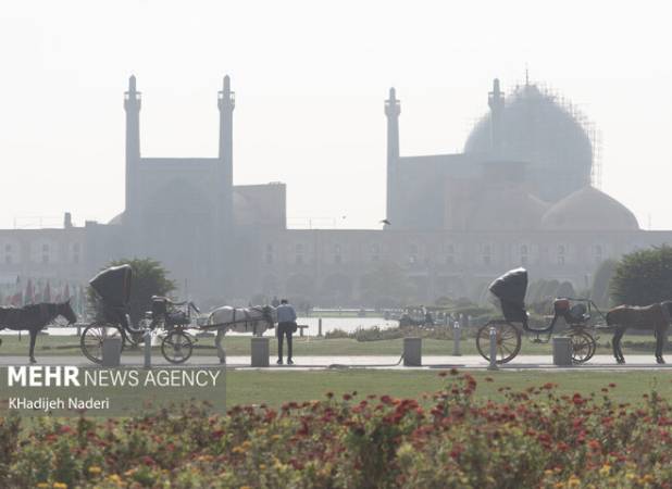 هوای اصفهان همچنان آلوده است؛ سجزی در وضعیت خطرناک