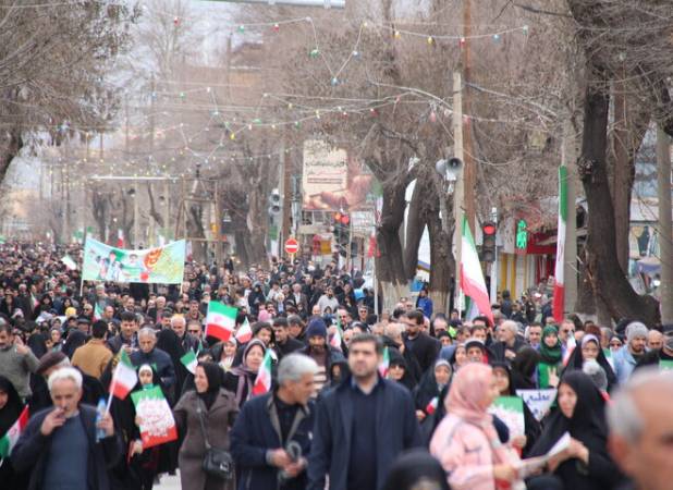 آغاز راهپیمایی ۲۲ بهمن در کرمانشاه