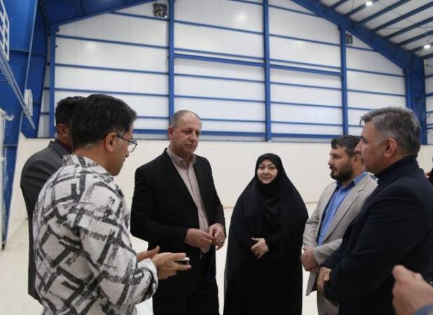 سالن ورزشی چندمنظوره بلبان‌آباد دهگلان در آستانه بهره‌برداری