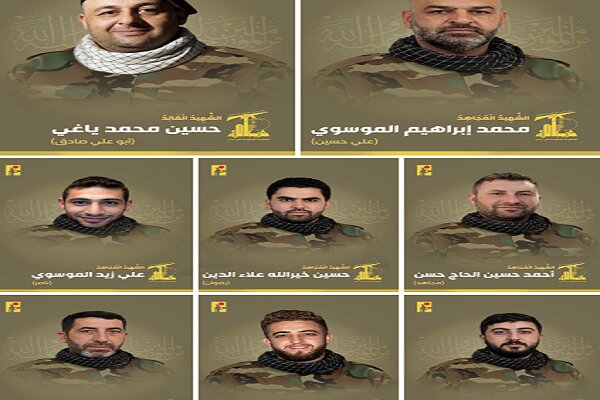 شهادت شماری از رزمندگان حزب‌الله در حمله اسرائیل به بقاع لبنان