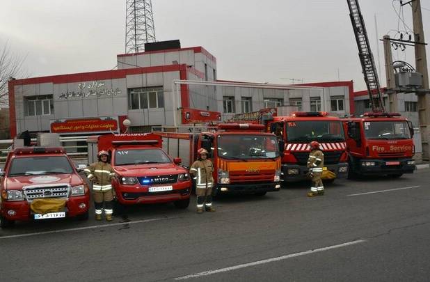 جزئیات جدید از روند اطفای حریق در کارخانه لبنیاتی آمل