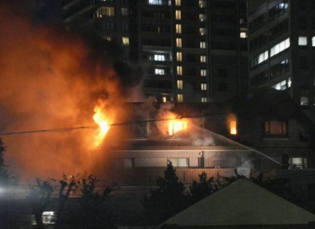 ۵ کشته در آتش‌سوزی معبد در غرب ژاپن