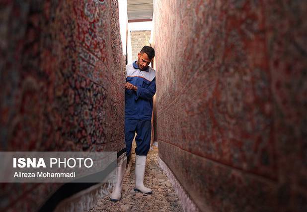 نرخ قالیشویی‌های قم در آستانه نوروز چقدر است؟