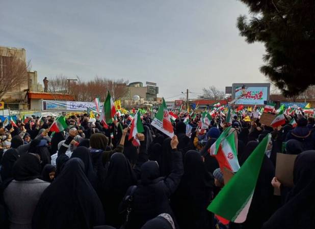 راهپیمایی سالگرد پیروزی شکوهمند انقلاب  ۱۵۰ نقطه سرزمین آفتاب