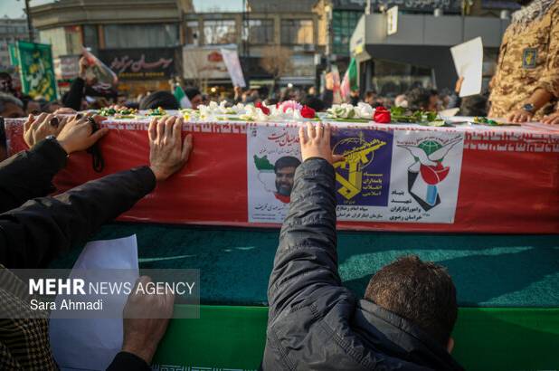 مراسم چهلم شهدای حافظ امنیت در کرمانشاه برگزار می‌شود