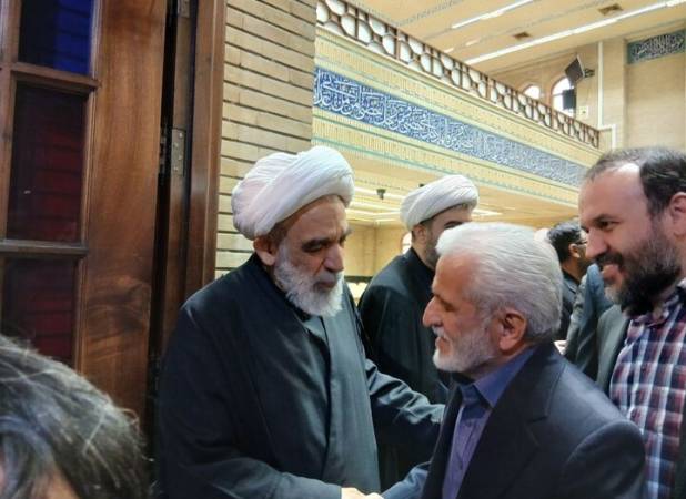 مراسم یادبود و ترحیم مرحوم حاج محمد قمی با حضور رئیس جمهور برگزار شد