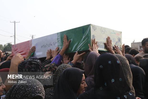 کشف پیکر مطهر شهیدی که با سیم تلفن دست و پایش را بسته بودند