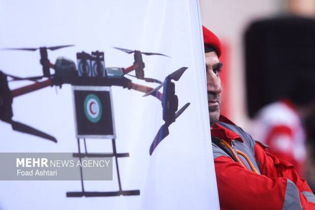 پوشش امدادی راهپیمایی ۲۲ بهمن استان سمنان با ۴۰ تیم امدادی