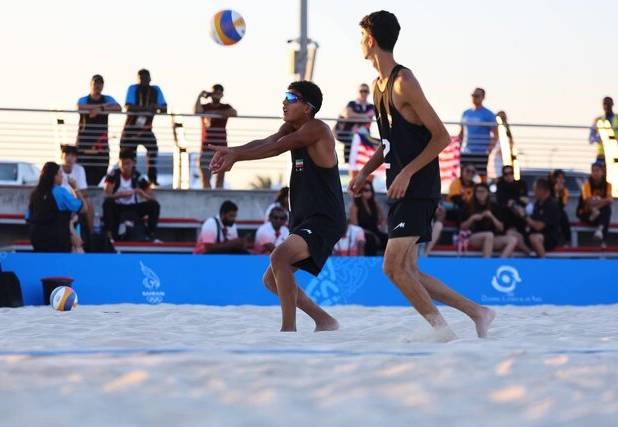 مدیر تیم والیبال ساحلی استقلال مشهد: به موفقیت در برابر فولاد ایمان داشتیم