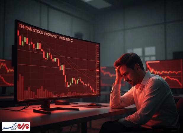 بورس در سراشیبی اصلاح؛ افت ۱.۵۳ درصدی شاخص کل با تداوم فشار فروش