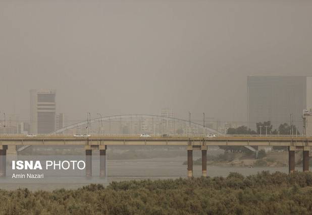 هشدار «نارنجی» ورود توده خاک خارجی به خوزستان