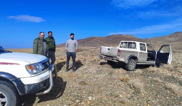 برخورد با متصرفان اراضی ملی پلاک «کمازان» ملایر