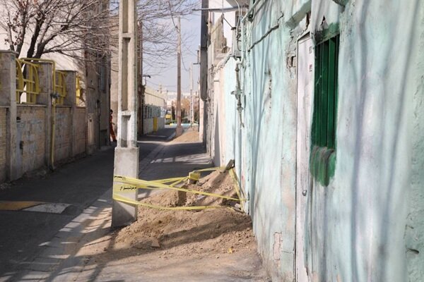 افزایش ایمنی معابر محله هرندی تهران با جابجایی پایه‌های برق