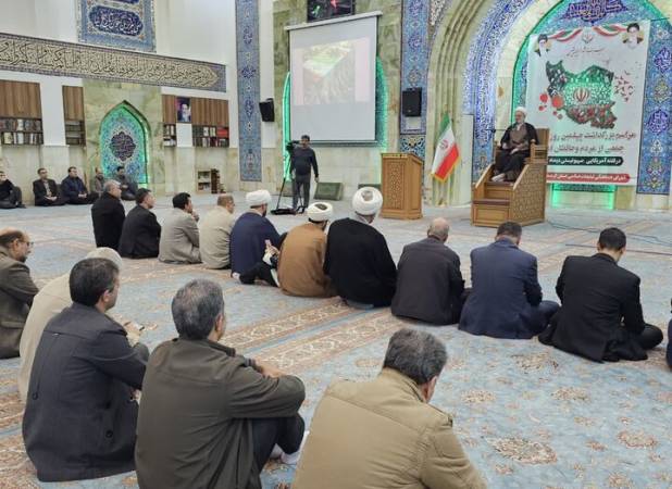 آیین اربعین شهدای دی‌ماه در مهدیه سنندج برگزار شد