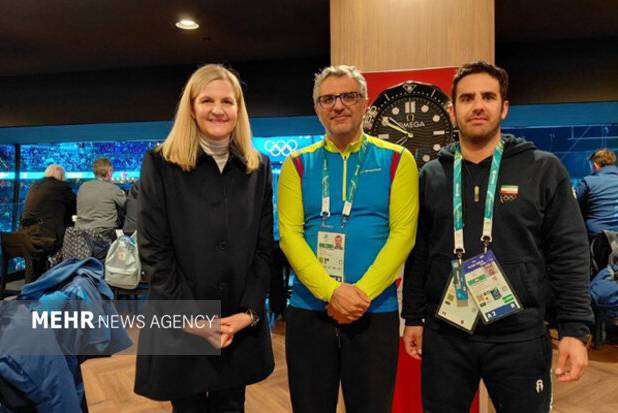 دیدار ساوه شمشکی با رئیس کمیته بین‌المللی المپیک