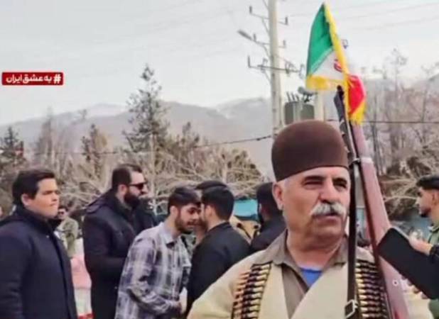 حضور یاسوجی‌ها در راهپیمایی یوالله ۲۲ بهمن به عشق رهبر