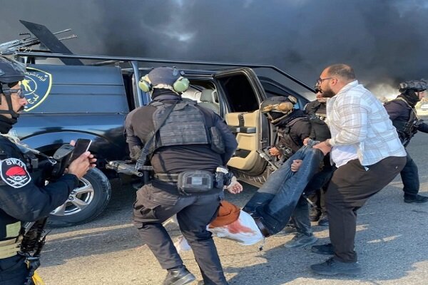 کشته شدن ۸ نظامی عراقی در سانحه رانندگی مرگبار