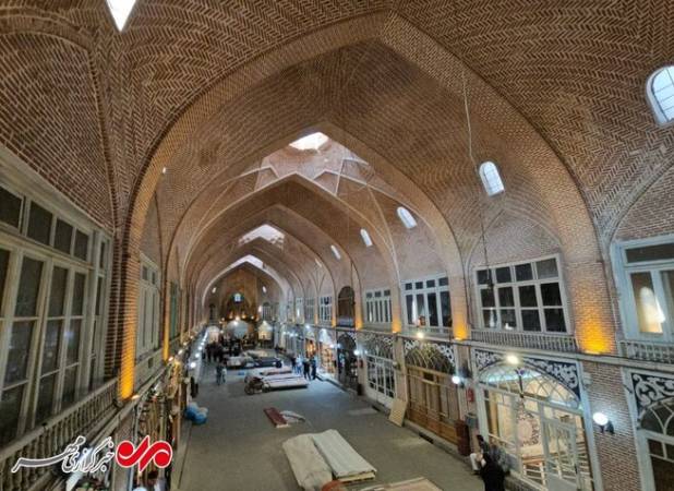 سر دَرب بازار تاریخی  بیجار احیا شد