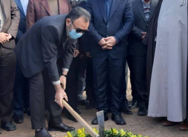کلنگ ساخت کارخانه نوسازی واگن باری بر زمین تربت حیدریه