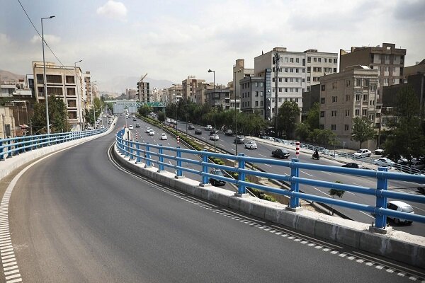 آغاز اصلاح هندسی تقاطع استخر و غیرهمسطح شهید زین‌الدین