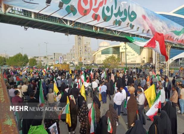 راهپیمایی یوم الله ۲۲ بهمن در بندرعباس آغاز شد