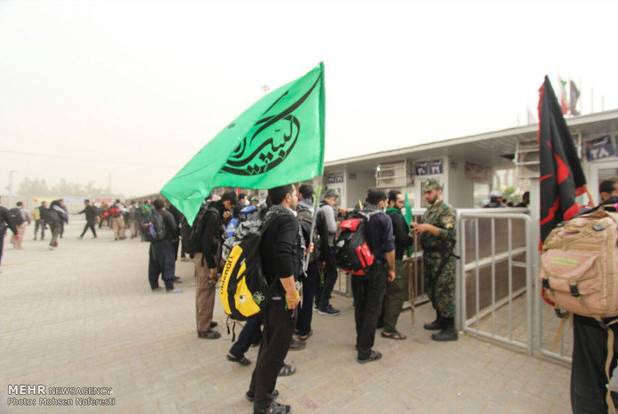 روزانه ۱۵ هزار نفر از مرز مهران تردد می کنند